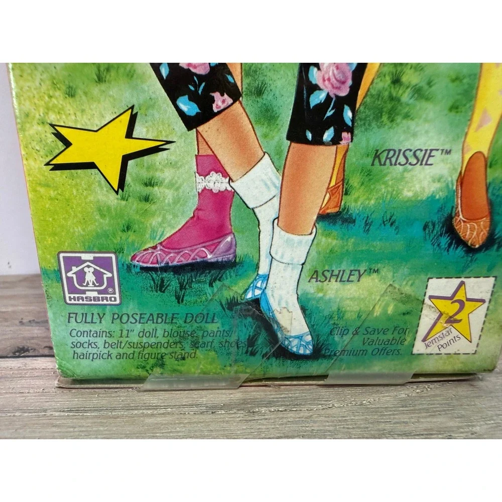 Vintage 1987 Hasbro Jem Starlight Girls Ashley Doll New In Box 4211/4025 Asst